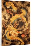 Dragon Amongst Clouds Chasing The Flaming Pearl. Korea, 19th century by Unknown