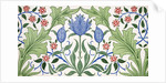 Tulip Frieze design by William Morris