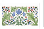 Tulip Frieze design by William Morris