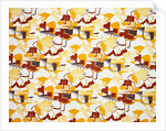Art Deco textile design by Pierre Chareau