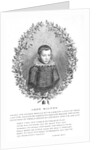 John Milton aged 10 by Anonymous