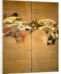 Six-fold Screen. Japan, early 18th century by Anonymous