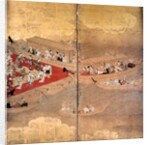 Six-fold Screen. Japan, early 18th century by Anonymous