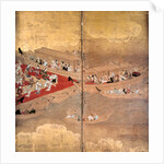 Six-fold Screen. Japan, early 18th century by Anonymous