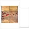 Six-fold Screen. Japan, early 18th century by Anonymous