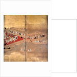 Six-fold Screen. Japan, early 18th century by Anonymous