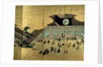 Six-fold Screen. Japan, early 18th century by Anonymous
