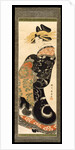 A Courtesan by Katsukawa Shunsen