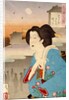 The Moon in Early Morning by Tsukioka Yoshitoshi