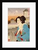 The Moon in Early Morning by Tsukioka Yoshitoshi