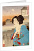 The Moon in Early Morning by Tsukioka Yoshitoshi