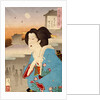 The Moon in Early Morning by Tsukioka Yoshitoshi