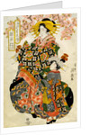 Beauties of the Yoshiwara at Daikoku House by Keisai Eisen