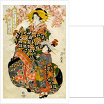 Beauties of the Yoshiwara at Daikoku House by Keisai Eisen