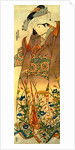 Girl at her Toilet by Tachibana Minko