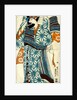 Girl with Scissors by Utagawa Kunisada
