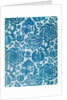 Panel of resist-dyed cotton by Unknown