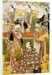 Iwai Hanshiro IV, Sawamura Sojuro III and Segawa Kikunojo III by Katsukawa Shuncho