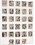 Design for an Alphabet by Godfrey Sykes