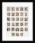 Design for an Alphabet by Godfrey Sykes