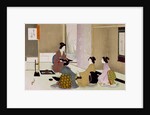 The Tea Ceremony by Mizuno Toshikata