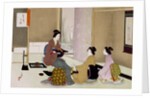 The Tea Ceremony by Mizuno Toshikata