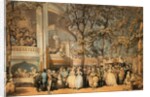 Vauxhall Gardens by Thomas Rowlandson