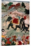 A Party of Elephant Hunters. India, early 18th century by Unknown