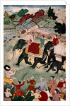 A Party of Elephant Hunters. India, early 18th century by Unknown
