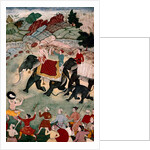 A Party of Elephant Hunters. India, early 18th century by Unknown