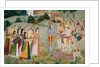 Krishna celebrating the Holi festival. India, late 18th century by Unknown