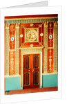 Doorway and panel by Anonymous