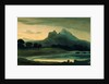 Mountainous Landscape Afterglow by John Varley