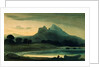 Mountainous Landscape Afterglow by John Varley