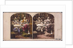 Group at dining table by James Elliot