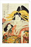The Doll's Festival by Torii Kiyomine
