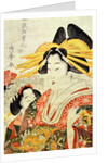 The Doll's Festival by Torii Kiyomine