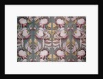 Floral textile design by Unknown