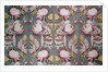Floral textile design by Unknown