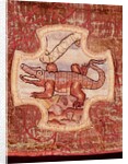 Crocodile, from the Oxburgh Hanging by Mary Queen of Scots