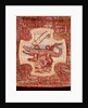Crocodile, from the Oxburgh Hanging by Mary Queen of Scots