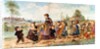 Promenade de l'école, made by Joseph-Théodore Deck, decorated by Albert Anker. Paris, France, 1869 by Joseph-Theodore Deck