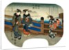 Women on Bridge by Utagawa Hiroshige