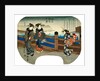 Women on Bridge by Utagawa Hiroshige