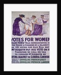 Poster for Votes For Women by Alfred Pearse
