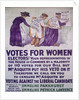 Poster for Votes For Women by Alfred Pearse