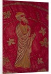 The Tree of Jesse, embroidered on a cope fragment. England, late 13th century-early 14th century by Unknown