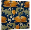 Furnishing fabric with floral pattern by A.H. Lee & Sons
