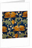 Furnishing fabric with floral pattern by A.H. Lee & Sons