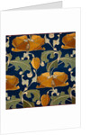 Furnishing fabric with floral pattern by A.H. Lee & Sons